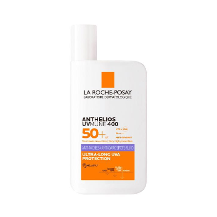 אנתליוס פלואיד תחליב פנים להגנה מהשמש +SPF50 נגד כתמים כהים la roche posay