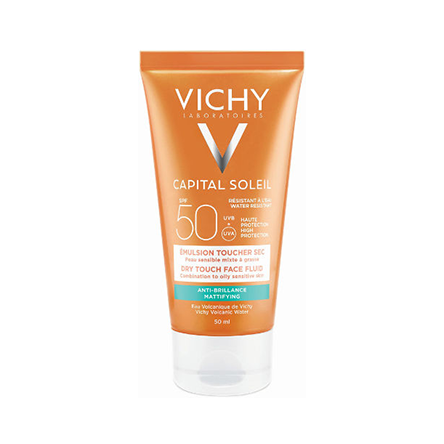 קפיטל סוליי דריי טאץ' vichy SPF 50
