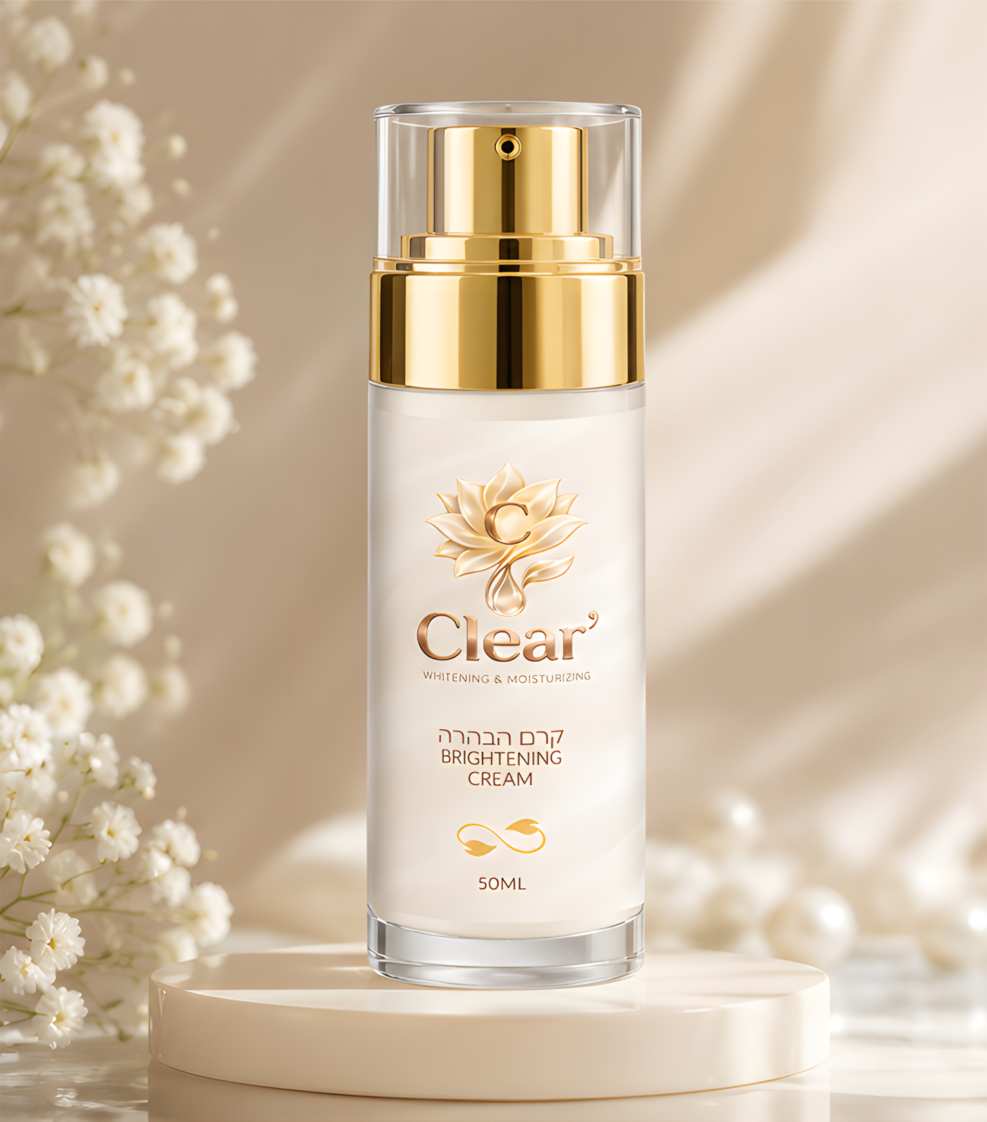 Clear' Brightening Cream – كريم التفتيح والترطيب